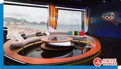 美国全国广播公司NBC在里约奥运会使用的电视演播室